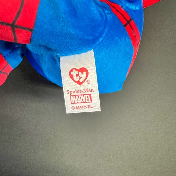 Ty Marvel Spider-Man Plush - Red and Blue - Picture 5 of 6